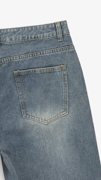 Купить Джинсы Baggy Fit мужские  W013 28 Синий Артикул: 2000999191572 Фото №9