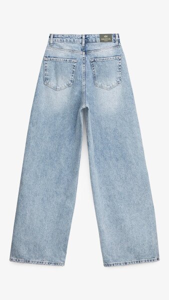 Купить Джинсы Baggy женские GENUA G01107-0022 40 Голубой Артикул: 2000999532764 Фото №10