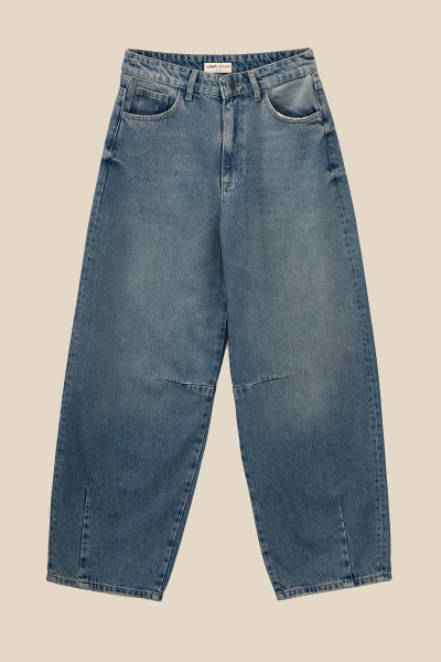 Купити Джинси Baggy жіночі  LAWA WTC02395 32 Синій Артикул: 2000999144073 Фото №6