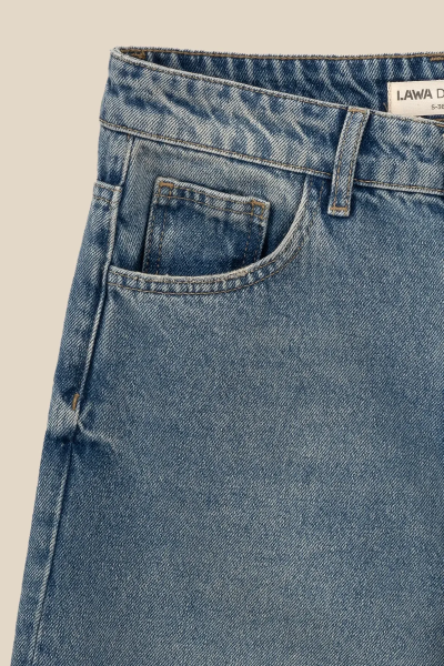 Купити Джинси Baggy жіночі  LAWA WTC02395 32 Синій Артикул: 2000999144073 Фото №7