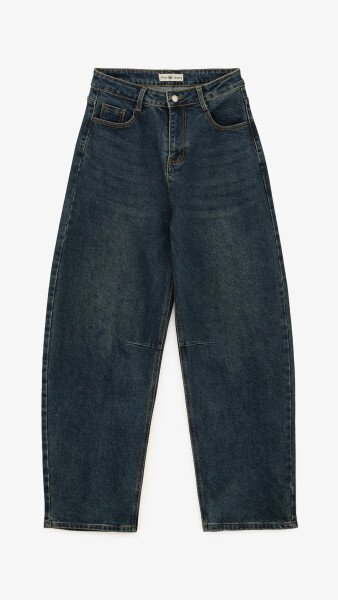 Купить Джинсы Baggy женские Vantel 8035 30 Синий Артикул: 2000999346538 Фото №7