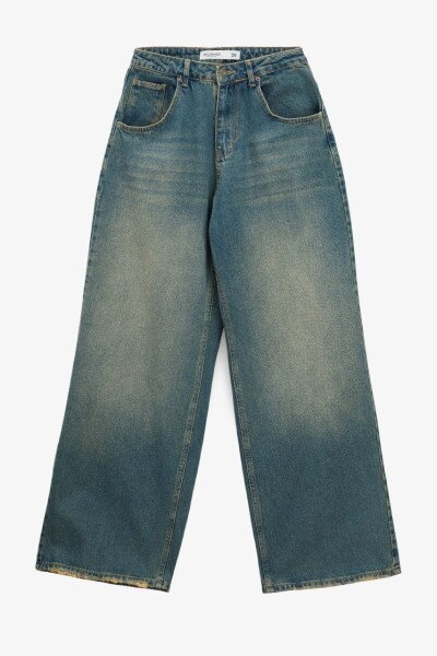 Купить Джинсы Baggy женские Zeo Basic 4708 36 Синий Артикул: 2000990990266 Фото №1