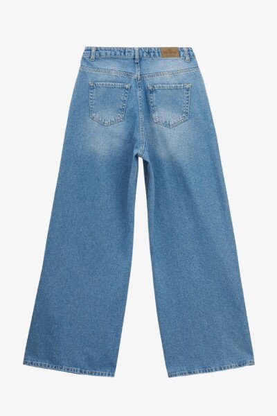 Купить Джинсы Baggy женские Zeo Basic 4737 36 Голубой Артикул: 2000990990310 Фото №5