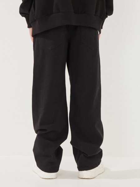Купити Джинси для хлопчика Dinomin WB0011 134 см Чорний Артикул: 2000999507489 Фото №4