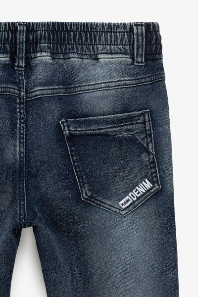 Купить Джинсы Joggers для мальчика Неслухнянки HB-8956 140 см Синий Артикул: 2000999165757 Фото №9