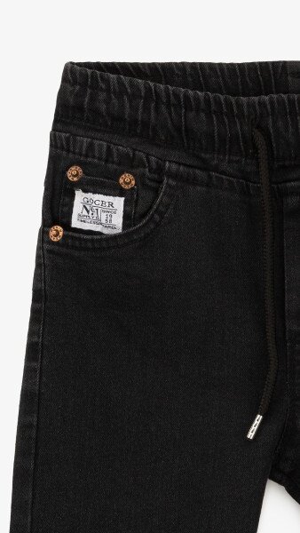 Купить Джинсы Joggers для мальчика Pitiki 4557 98 см Черный Артикул: 2000999196492 Фото №2