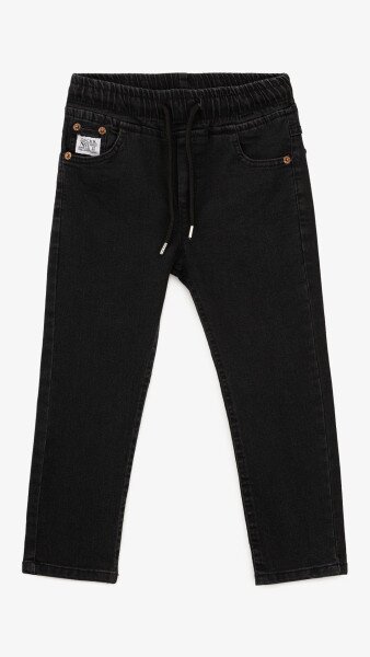 Купить Джинсы Joggers для мальчика Pitiki 4557 98 см Черный Артикул: 2000999196492 Фото №1