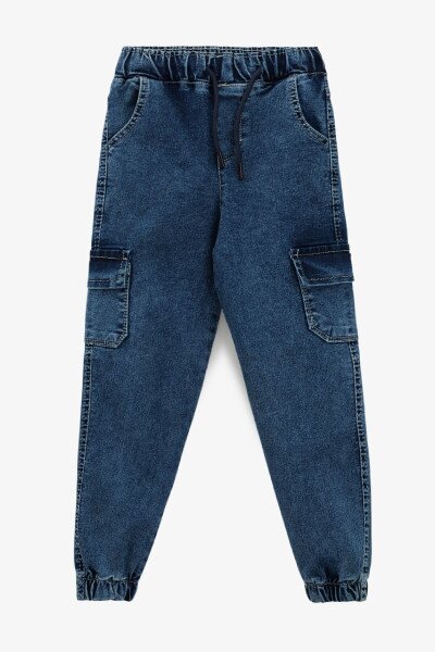 Купить Джинсы Joggers для мальчика Pitiki 9015-1 98 см Синий Артикул: 2000990909244 Фото №1