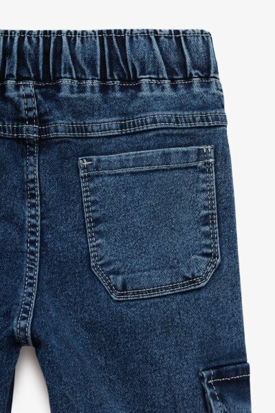 Купить Джинсы Joggers для мальчика Pitiki 9015-1 98 см Синий Артикул: 2000990909244 Фото №5