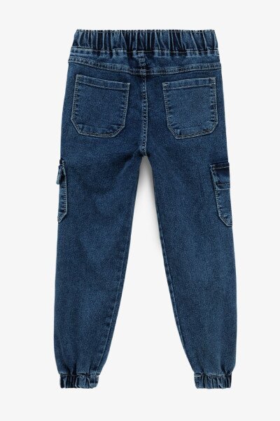 Купить Джинсы Joggers для мальчика Pitiki 9015-1 98 см Синий Артикул: 2000990909244 Фото №2