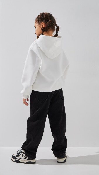 Купить Джинсы MOM для девочки MOYABERLA 25301 116 см Черный Артикул: 2000999161902 Фото №5