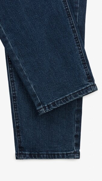 Купити Джинси Mom Fit чоловічі  HB100 28 Темно-синій Артикул: 2000999254994 Фото №9