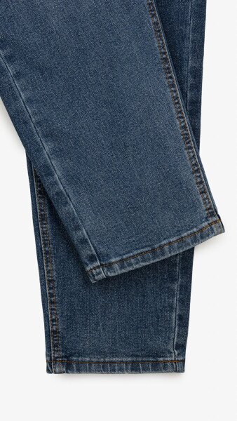 Купити Джинси Mom Fit чоловічі  HB300 28 Синій Артикул: 2000999254925 Фото №9