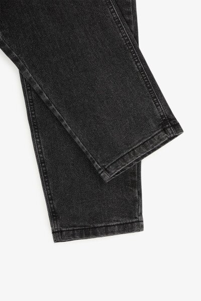 Купить Джинсы Mom Fit женские 130125 34 Черный Артикул: 2000990945655 Фото №8