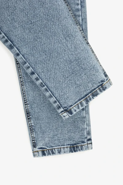 Джинсы Mom Fit женские 130125 40 Синий  Фото №3