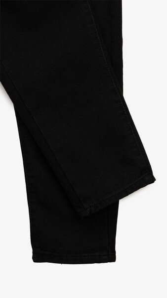 Купить Джинсы Mom Fit женские 1908 M Черный Артикул: 2000999193156 Фото №9