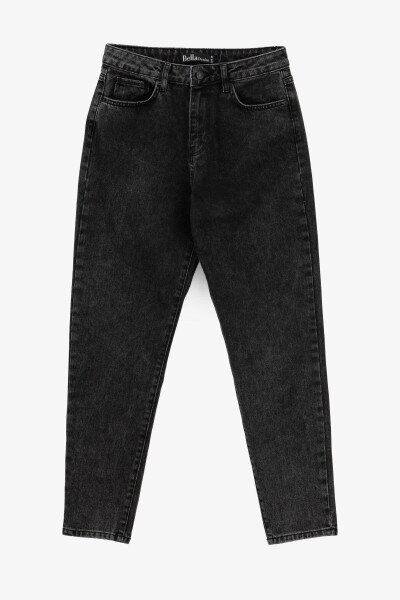 Купить Джинсы Mom Fit женские Zeo Basic 3686 36 Темно-серый Артикул: 2000990956484 Фото №1
