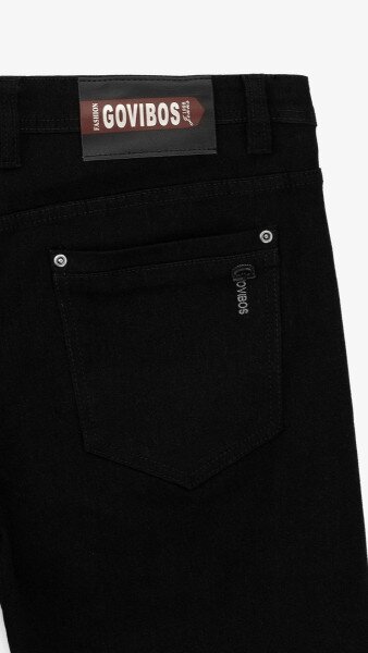 Купить Джинсы Regular Fit мужские 5108-1 30 Черный Артикул: 2000999243424 Фото №10