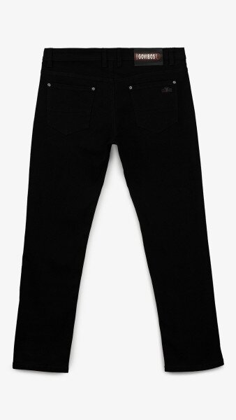 Купити Джинси Regular Fit чоловічі 5108-3 32 Чорний Артикул: 2000999243578 Фото №10