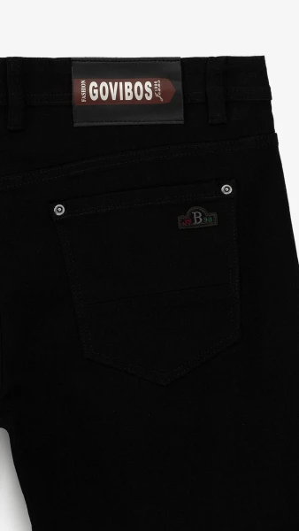 Купить Джинсы Regular Fit мужские 5108-3 33 Черный Артикул: 2000999243585 Фото №11