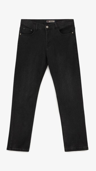 Купити Джинси Regular Fit чоловічі  6937 33 Сірий Артикул: 2000999235504 Фото №6