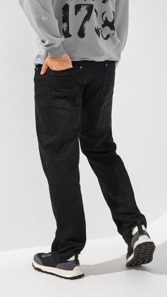 Купити Джинси Regular Fit чоловічі  6953 30 Сірий Артикул: 2000999235429 Фото №4