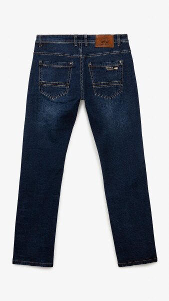 Купити Джинси Regular Fit чоловічі  903 29 Синій Артикул: 2000999302213 Фото №9