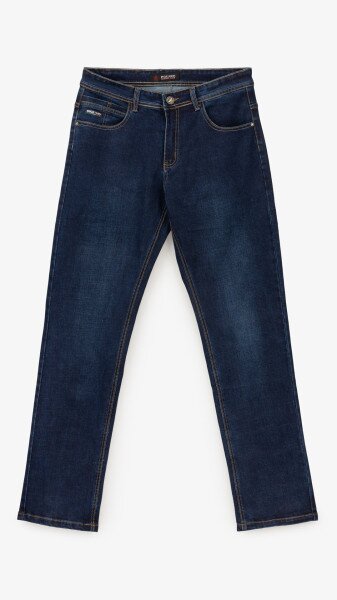 Купити Джинси Regular Fit чоловічі 907 32 Темно-синій Артикул: 2000999183850 Фото №7