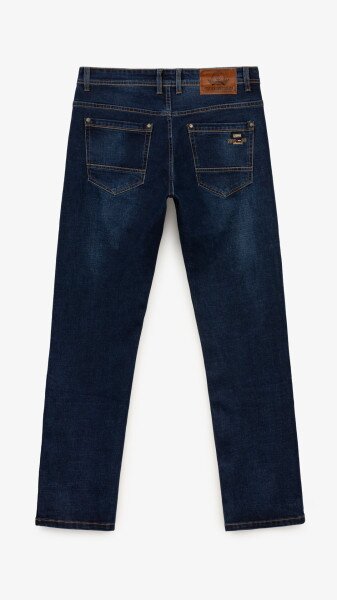Купити Джинси Regular Fit чоловічі 909 32 Темно-синій Артикул: 2000999183898 Фото №11