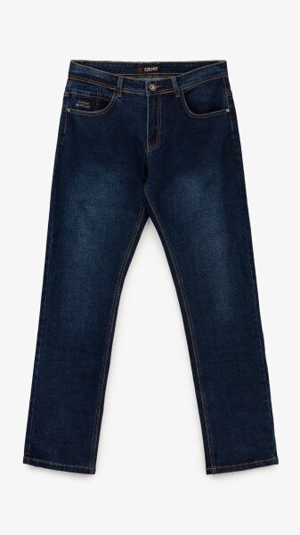 Купити Джинси Regular Fit чоловічі 909 32 Темно-синій Артикул: 2000999183898 Фото №7