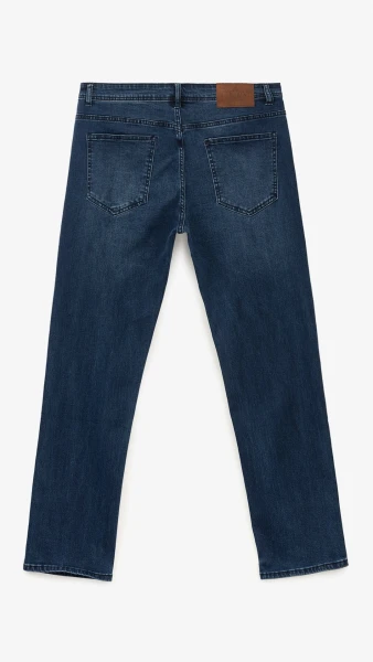 Купити Джинси Regular Fit чоловічі  HB500 31 Темно-синій Артикул: 2000999193736 Фото №10