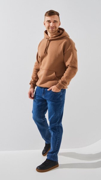 Купить Джинсы Regular Fit мужские HB600 28 Синий Артикул: 2000999193774 Фото №3