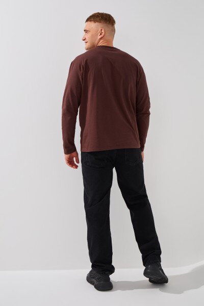 Купить Джинсы Regular fit мужские LAWA MBC02363 30 Черный Артикул: 2000999141515 Фото №4