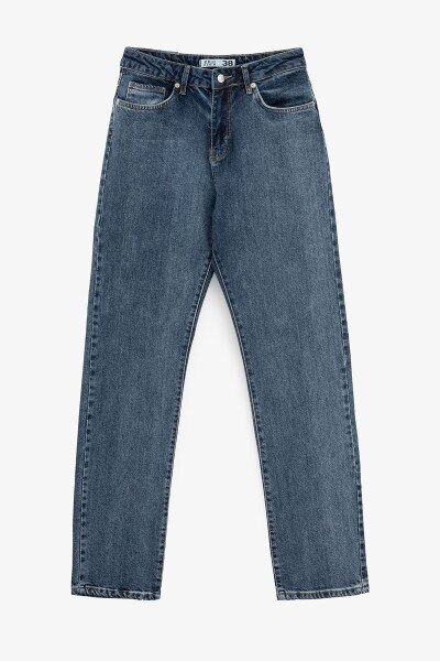Купить Джинсы Regular Fit женские Zeo Basic 3922 36 Синий Артикул: 2000990955012 Фото №1