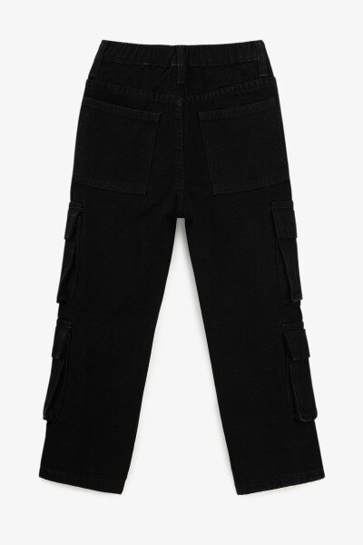 Купить Джинсы Regular kargo для мальчика Vio Faloni 798 92 см Черный Артикул: 2000990869142 Фото №6