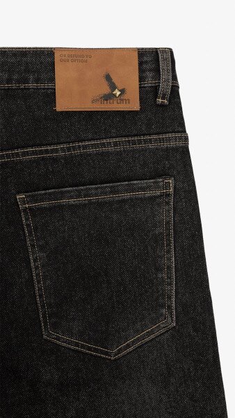 Купити Джинси Slim Fit чоловічі 2221 30 Чорний Артикул: 2000999191244 Фото №11