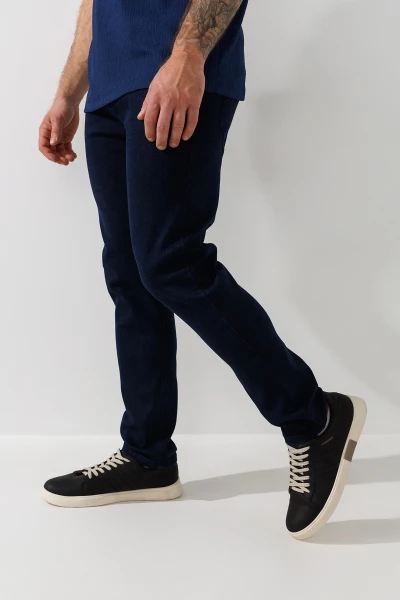 Джинсы Slim Fit мужские 829 32 Темно-синий  Фото №3
