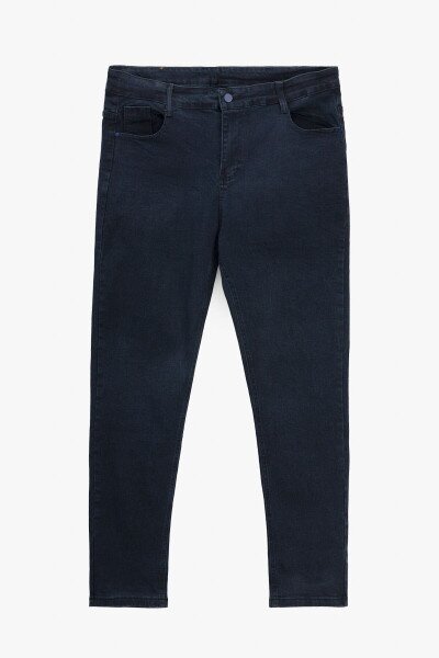 Купить Джинсы Slim Fit мужские 889 29 Темно-синий Артикул: 2000991003415 Фото №7