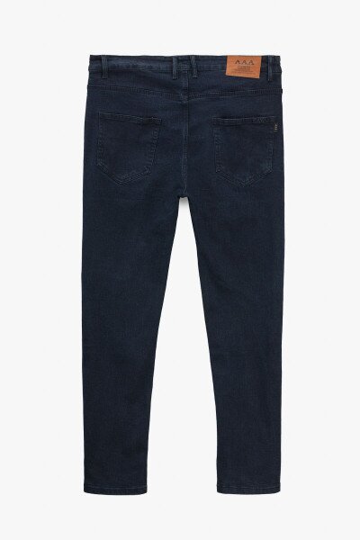 Купить Джинсы Slim Fit мужские 889 29 Темно-синий Артикул: 2000991003415 Фото №11