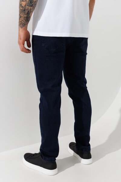 Купить Джинсы Slim Fit мужские 889 29 Темно-синий Артикул: 2000991003415 Фото №4