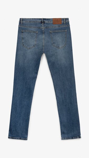 Купити Джинси Slim Fit чоловічі  LTB1001 32 Синій Артикул: 2000999193583 Фото №9