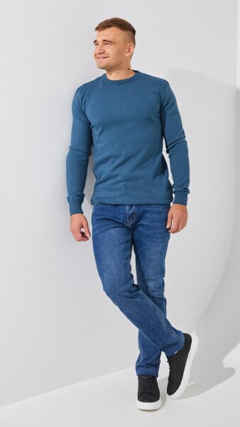 Купити Джинси Slim Fit чоловічі  LTB1001 32 Синій Артикул: 2000999193583 Фото №2