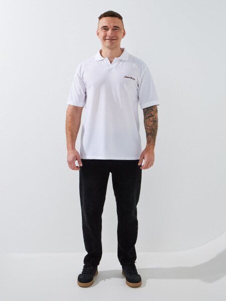 Купить Джинсы Slim Fit однотонные мужские GENUA 2226 32 Черный Артикул: 2000999385650 Фото №2