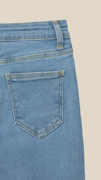 Купить Джинсы Slim Fit женские LAWA WBC02413 34 Светло-синий Артикул: 2000999394256 Фото №9