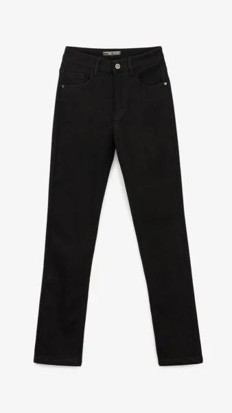 Джинсы Slim Fit женские Vindasion 4031 25 Черный  Фото №0