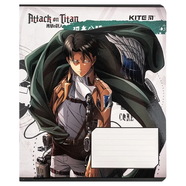 Тетрадь ученическая &quot;Attack on Titan Season&quot; Kite AT24-232 12 л.  Фото №4