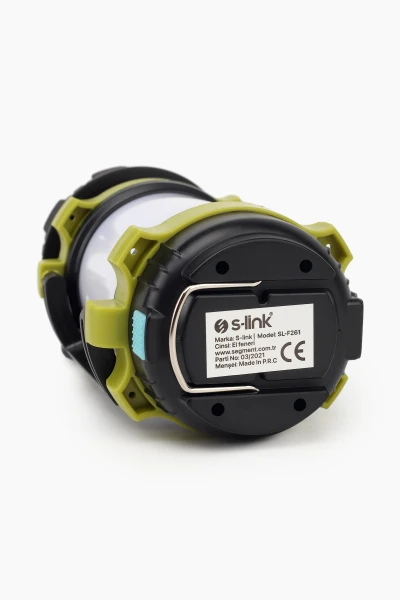 Купити Ліхтарик переносний кемпінговий з POWERBANK Omer SL-F261 Різнокольоровий (2000989405344) Артикул: 2000989405344 Фото №7