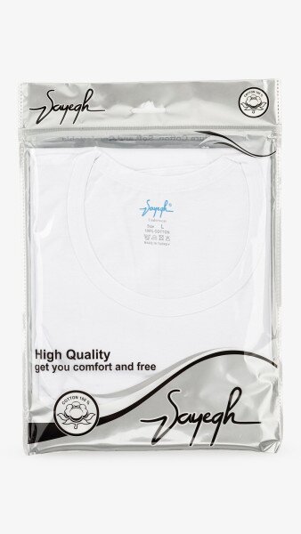 Купить Футболка-белье мужская Sayhg 102 M Белый Артикул: 2000999294778 Фото №8