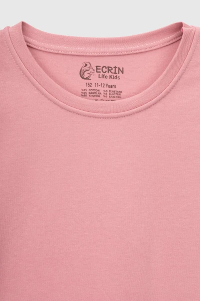 Футболка для девочки Ecrin 6154 152 см Розовый (2000990424105S)  Фото №8