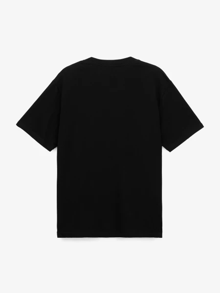 Купить Футболка однотонная мужская GENUA 3025 6XL Черный Артикул: 2000999545535 Фото №3